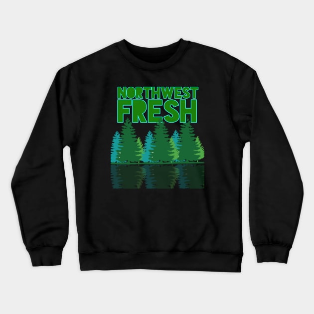 NorWes Fresh Crewneck Sweatshirt by TankByDesign